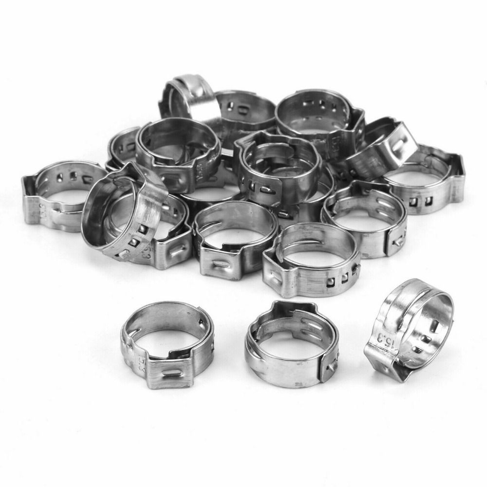 Hose Clamp Assorted - 10 szt. 5,3-31 mm Zacisk do