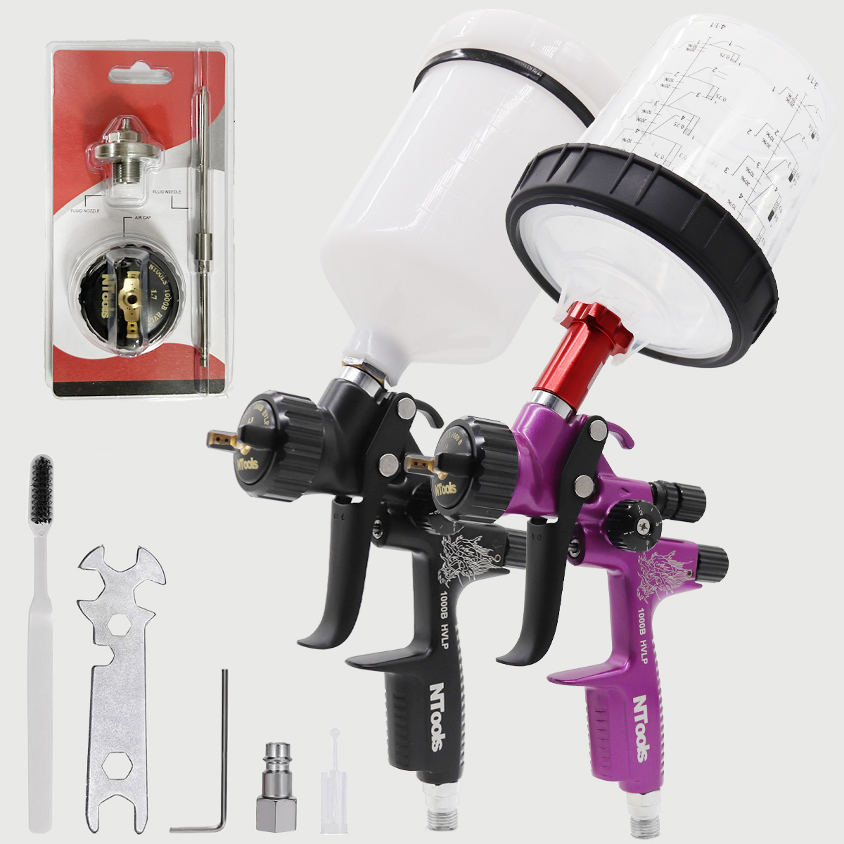 Spray Paint Primer - Pistolet lakierniczy 1.3mm i pistolet lakierniczy
