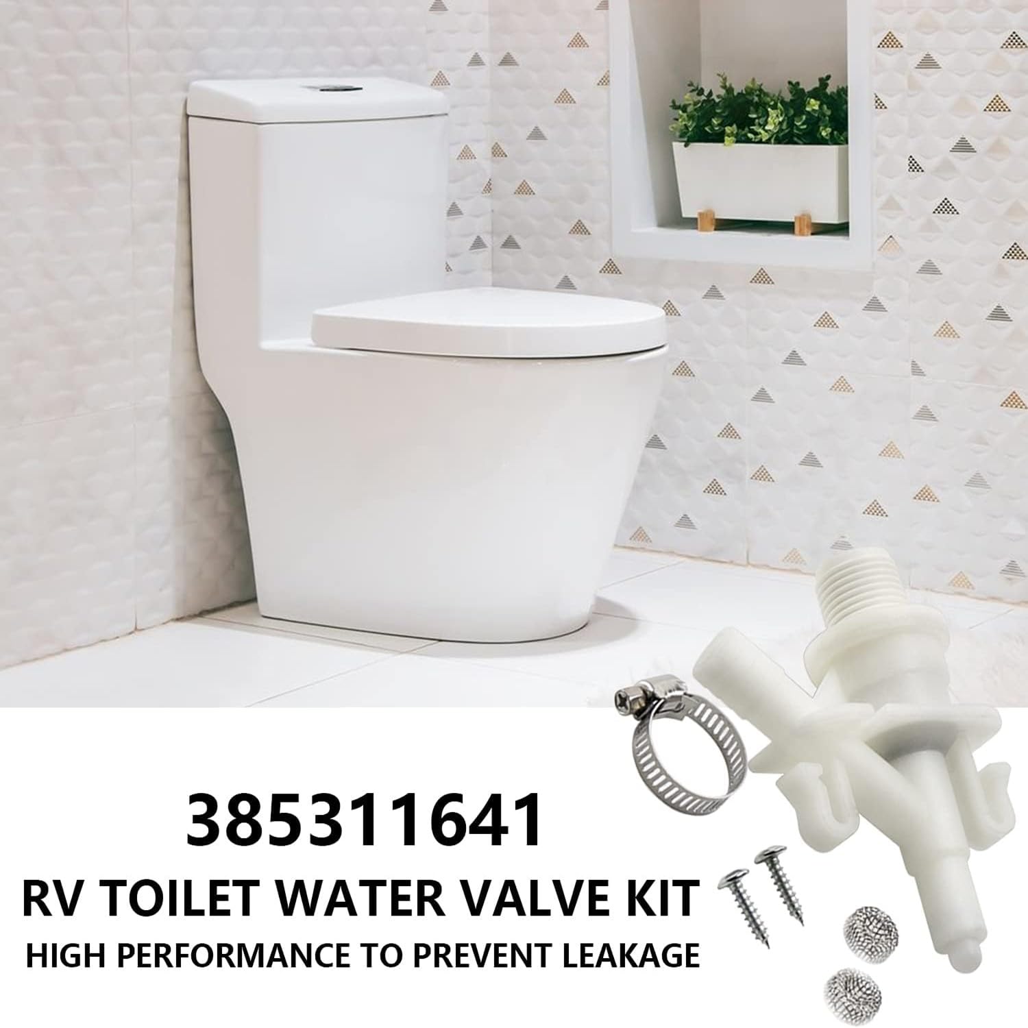 Zawór spłukujący do toalety RV – Toilet Flush Valve recenzja i cena