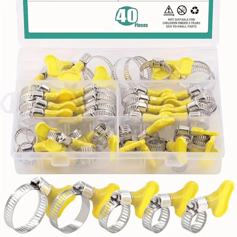 Zestaw 40 szt. zacisków spręży – Hose Clamp Assorted recenzja i cena