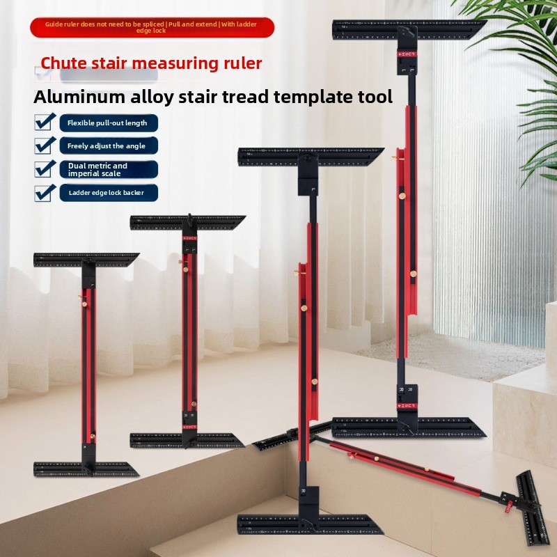 Linijka schodowa ze stopu alum – Home Improvement Tools recenzja i cena