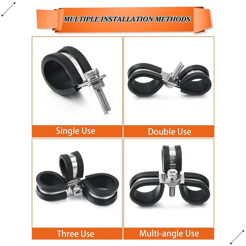 Zestaw 60 sztuk zacisków kablo – Hose Clamp Assorted recenzja i cena