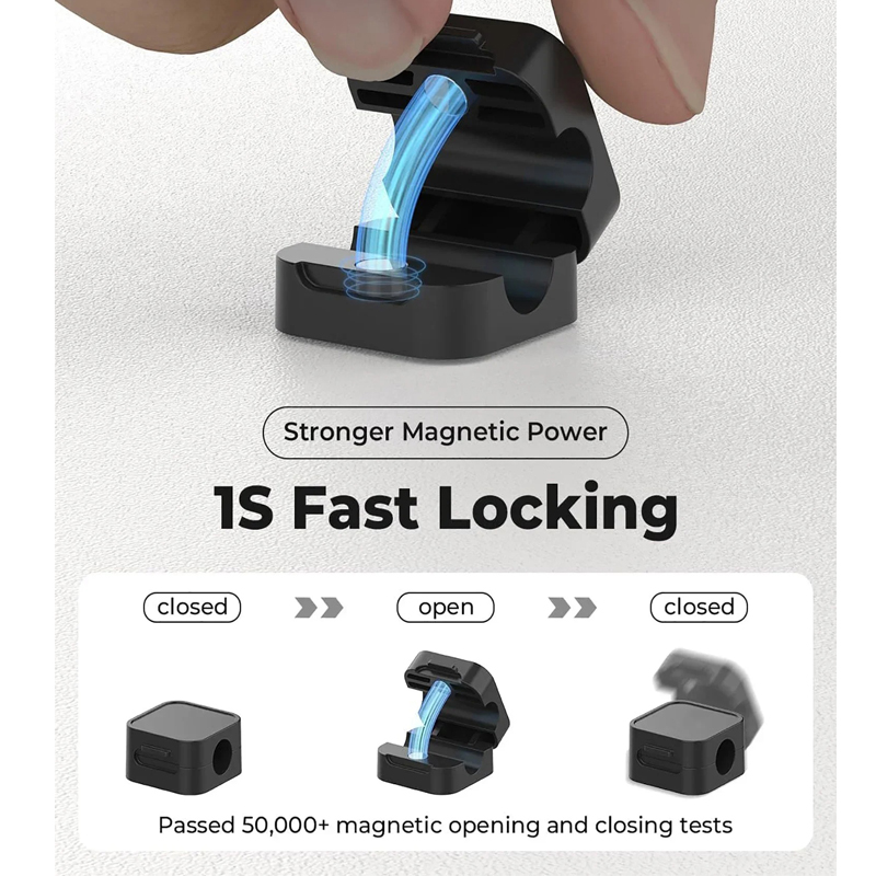 ​ Magnetyczne klipsy do kabli, – Wall Anchor Plastic recenzja i cena