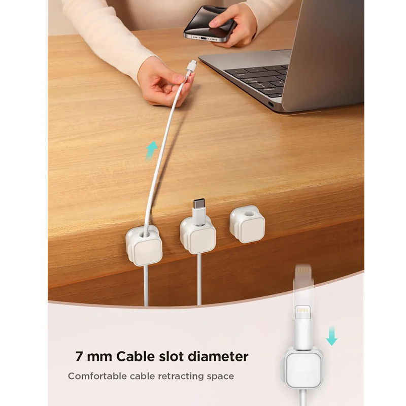 ​ Magnetyczne klipsy do kabli, – Wall Anchor Plastic recenzja i cena
