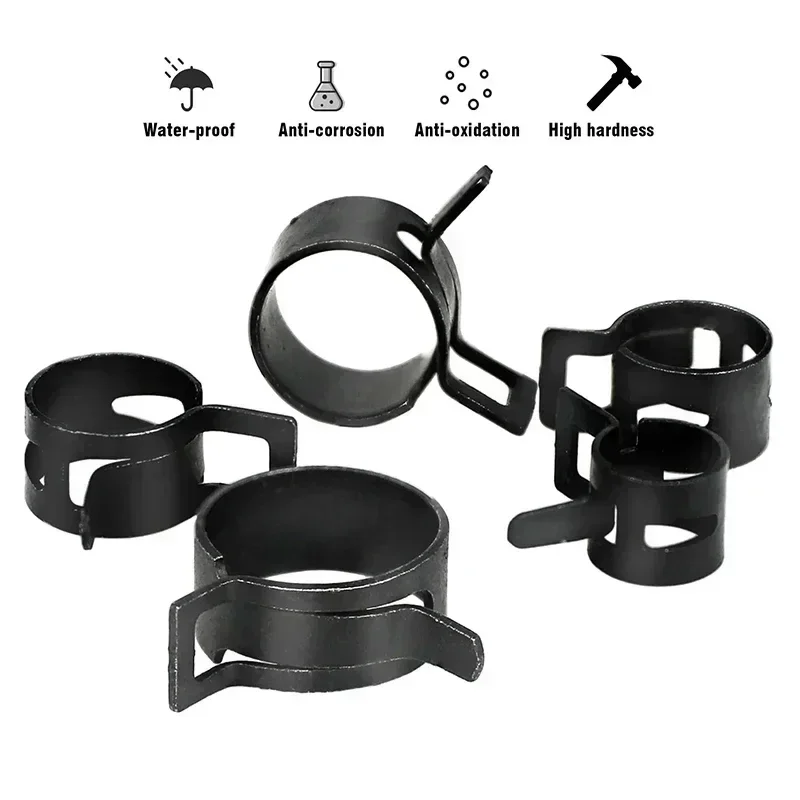 140szt 6-22mm Czarny Q673B Spr – Hose Clamp Assorted recenzja i cena