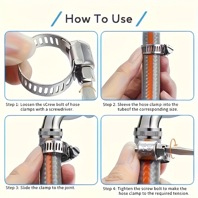 Zestaw obejm ze stali nierdzew – Hose Clamp Assorted recenzja i cena