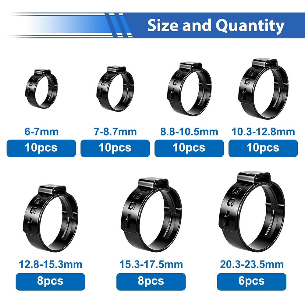 Zestaw opasek zaciskowych jedn – Hose Clamp Assorted recenzja i cena